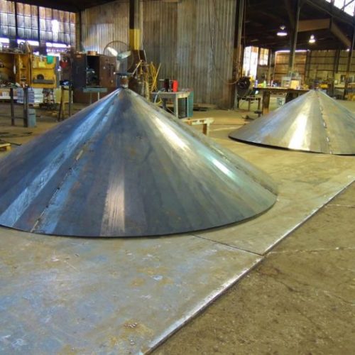 Custom Metal Cone Top Fabrication